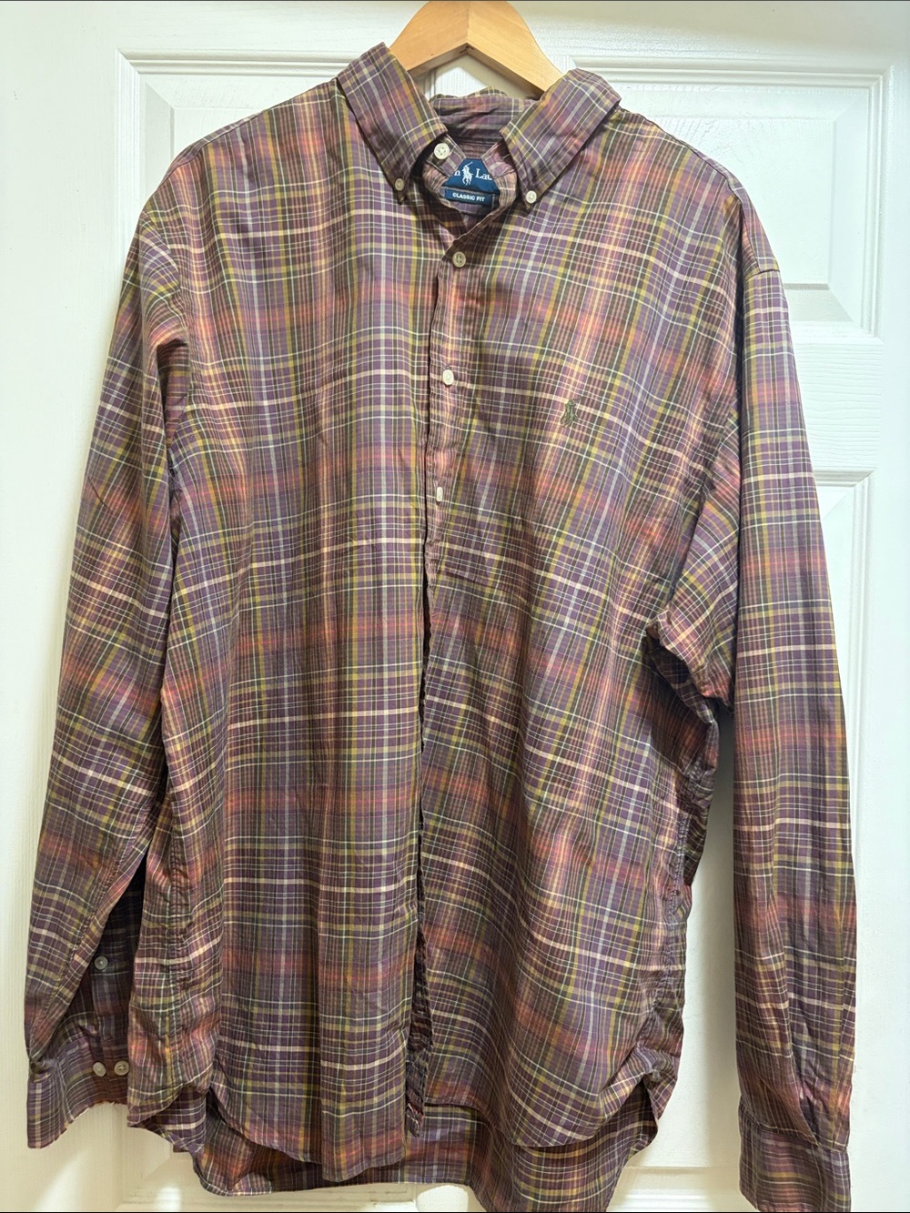 Polo by Ralph Lauren Multi-Color Plaid Button-Down Shirt